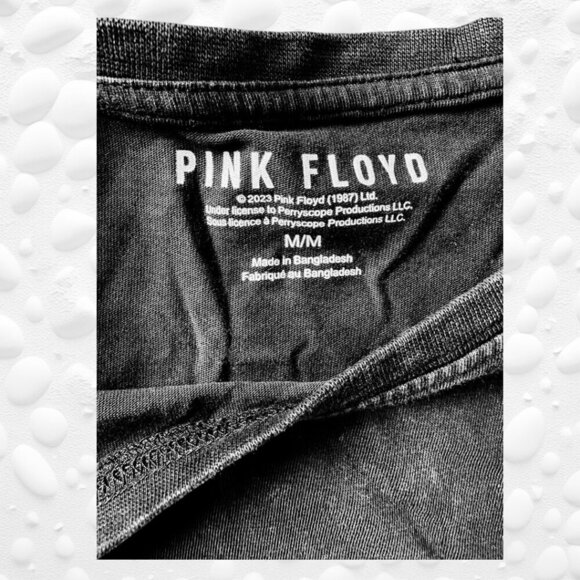 🎸 Pink Floyd Short T-Shirt - Size M - Rare Design 🎸 - Picture 3 of 5